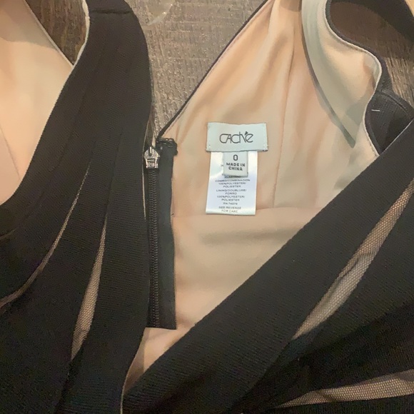 Cache Sheer Cut-out Bodycon Mini - Picture 3 of 5